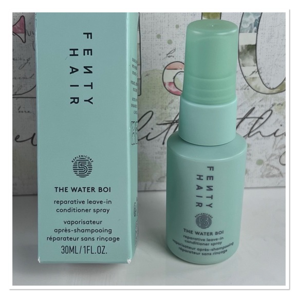FENTY HAIR "The Water Boi" Reparative Leave-In Conditioner Spray Mini - Picture 9 of 11